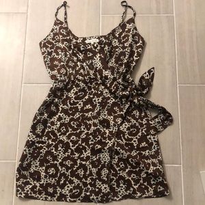 Moon River Leopard Cami Dress